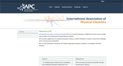 Desktop Screenshot of iapchem.org